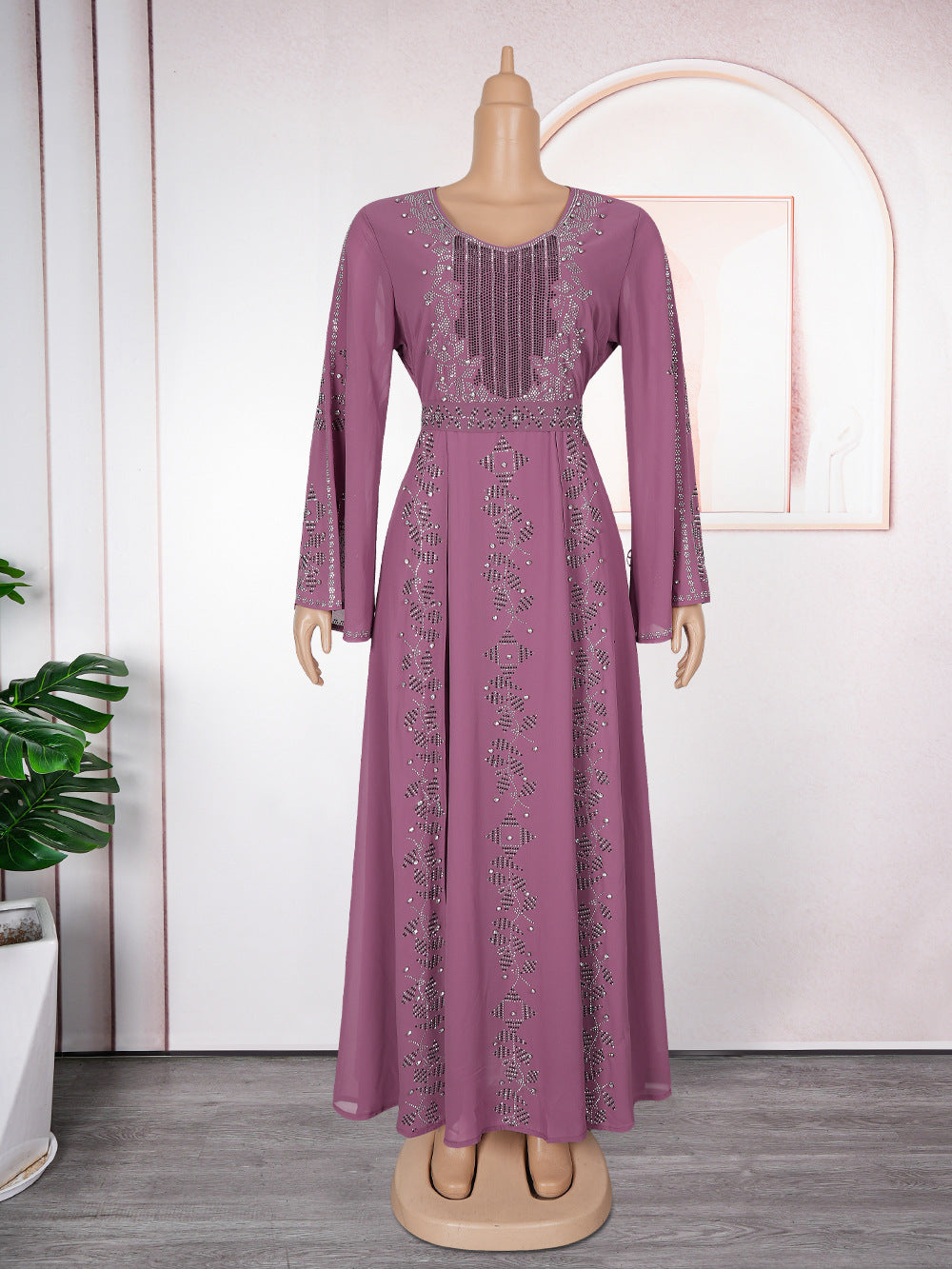 Robe Longue Chic – Style Bohème & Finesse Industrielle