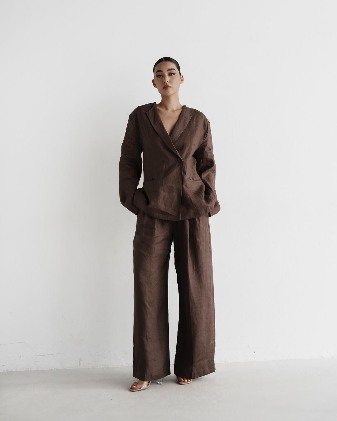 Ensemble Casual en Coton Européenne