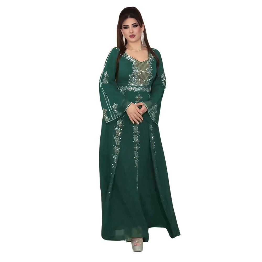 Robe Longue Chic – Style Bohème & Finesse Industrielle