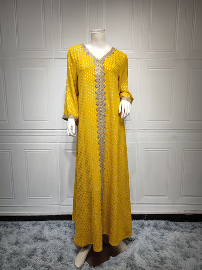 Robe Longue – Style Dubaï