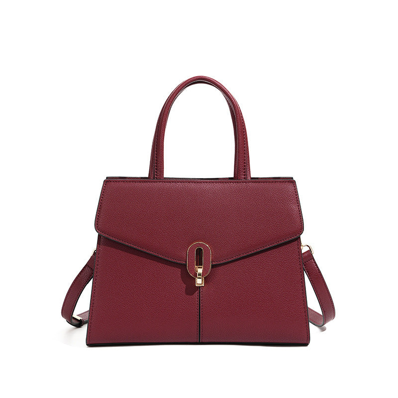 Sac à Main Rouge en Cuir Haut de Gamme – Élégance et Fonctionnalité