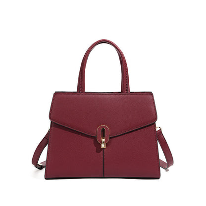 Sac à Main Rouge en Cuir Haut de Gamme – Élégance et Fonctionnalité