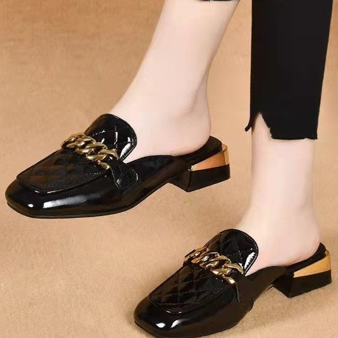 Mules à petit talon pour femme – Élégance légère pour le printemps et l'été