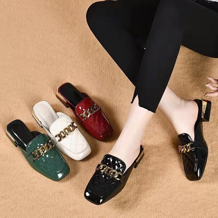 Mules à petit talon pour femme – Élégance légère pour le printemps et l'été