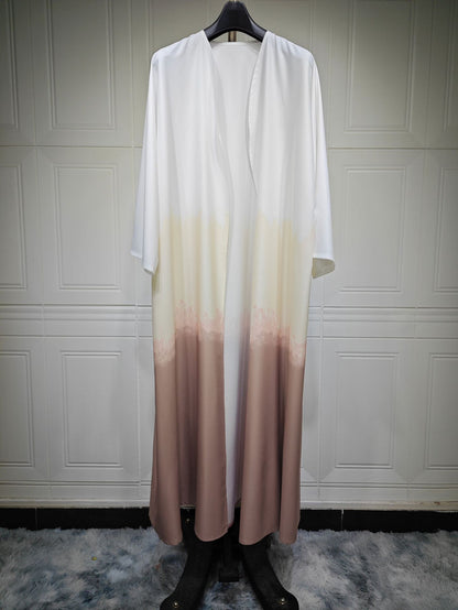 Manteau-Cape Tie-Dye – Fluidité & Charme au Quotidien