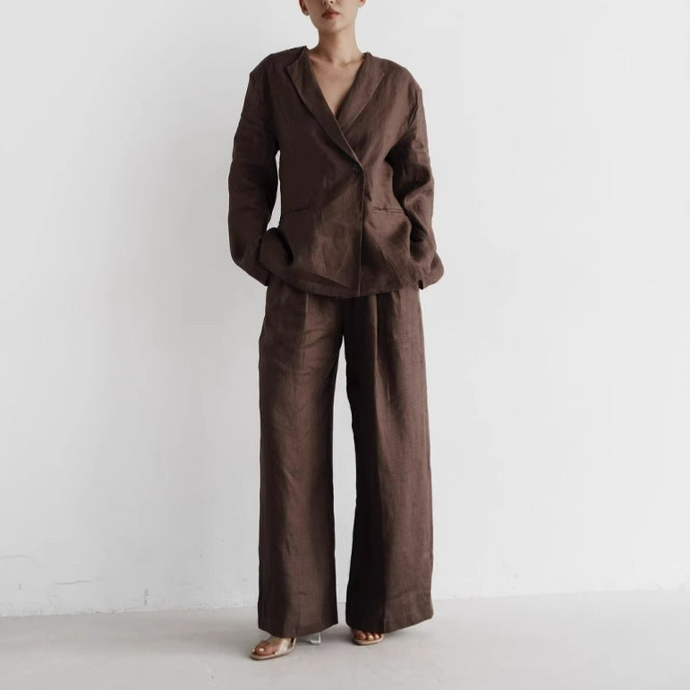 Ensemble Casual en Coton Européenne