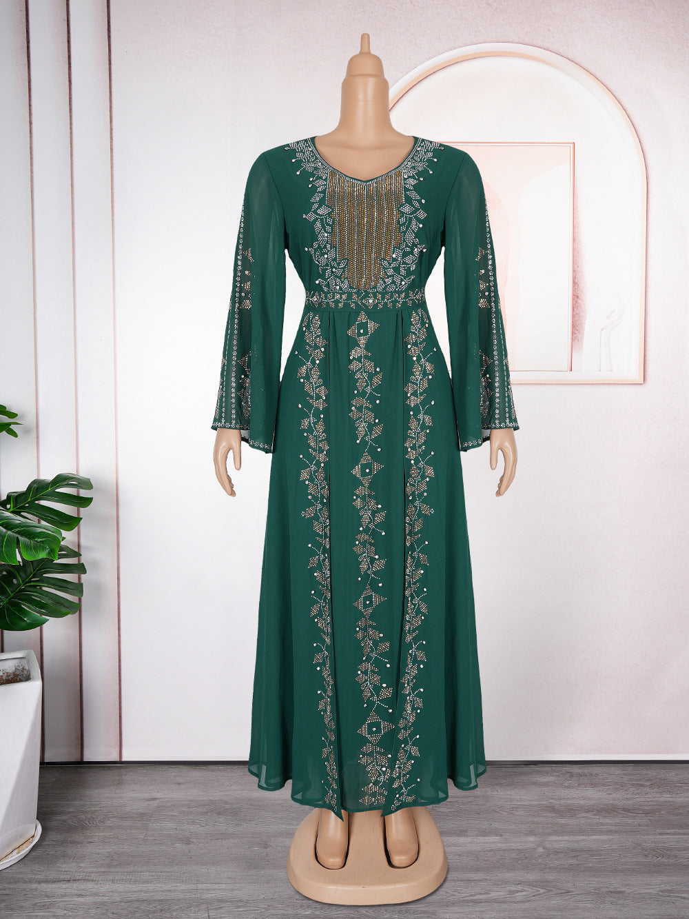 Robe Longue Chic – Style Bohème & Finesse Industrielle