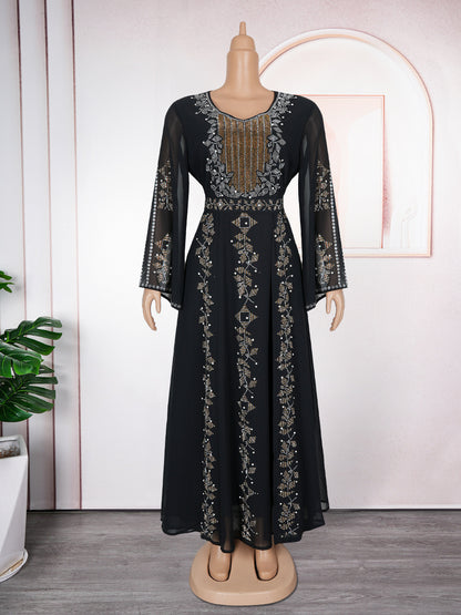 Robe Longue Chic – Style Bohème & Finesse Industrielle